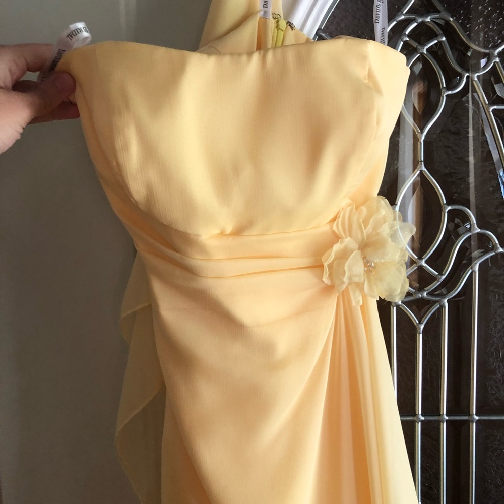 David’s bridal bridesmaid dress